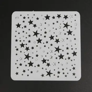 

DIY Starry Star Painting Hollow Template Stencils for Painting Wall Scrapbooking Photo Album Embossing Paper Cards Crafts Gift