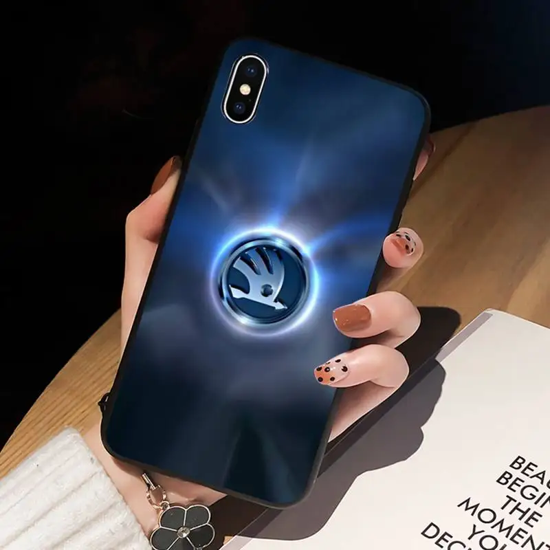 Skoda car Phone Case For iPhone 12 Mini 11 Pro XS Max X XR 7 8 Plus Soft TPU Back Cover phone cases for iphone 11 Pro Max 