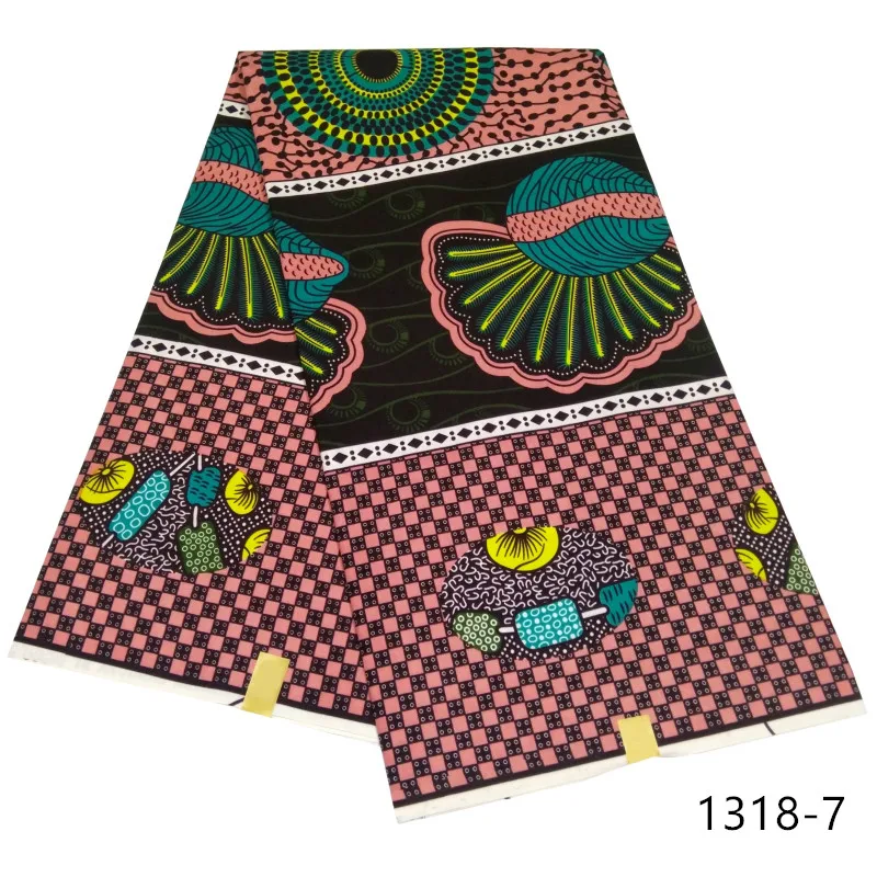 Последние Африканский воск высокое качество принты ткань atiku воск в африканском стиле из вощеной ткани печать ткани в нигерийском стиле Анкара Fabric1318