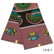 Последние Африканский воск высокое качество принты ткань atiku воск в африканском стиле из вощеной ткани печать ткани в нигерийском стиле Анкара Fabric1318
