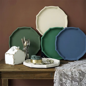 

Wooden Octagonal Storage Tray Food Jewelry Display Tray Dried Fruit Organizer Wedding Dessert Snack Plate Wooden Decorative Tray