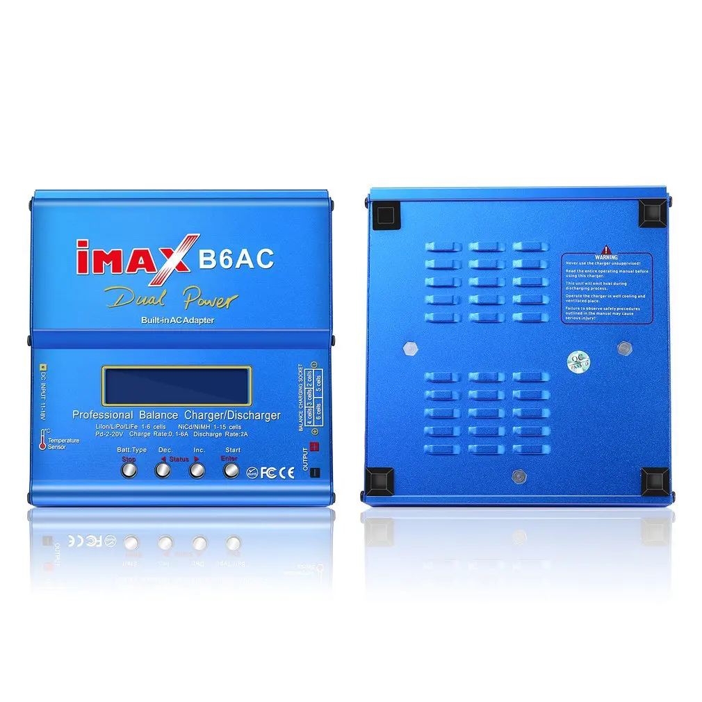 Горячее предложение! Распродажа! IMAX B6 AC B6AC Lipo NiMH 3 S/4S/5S RC батарея баланс зарядное устройство+ ЕС/США/Великобритания/Австралия разъем питания провода новая распродажа