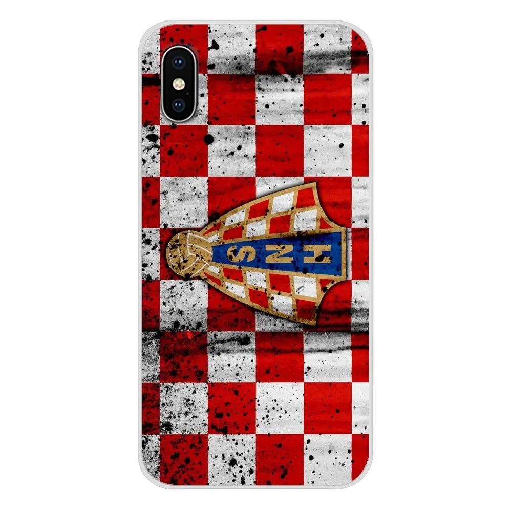 Аксессуары, чехлы для телефона, флаг Хорватии для Apple IPhone X XR XS 11Pro MAX 4S 5s 5C SE 6S 7 8 Plus ipod touch 5 6 - Цвет: images 4