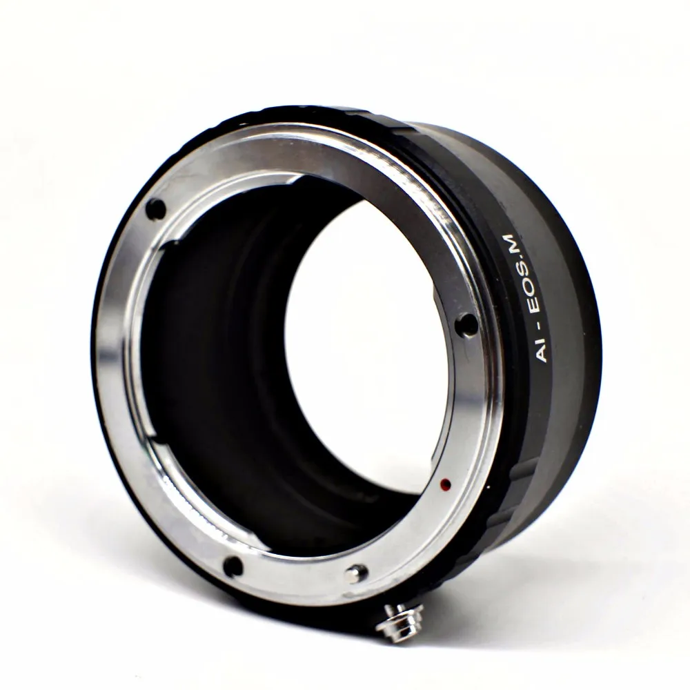 Кольцо-адаптер для крепления объектива AI-E0SM для Nikon F Mount Lens и для EOS M EF-M беззеркальной камеры