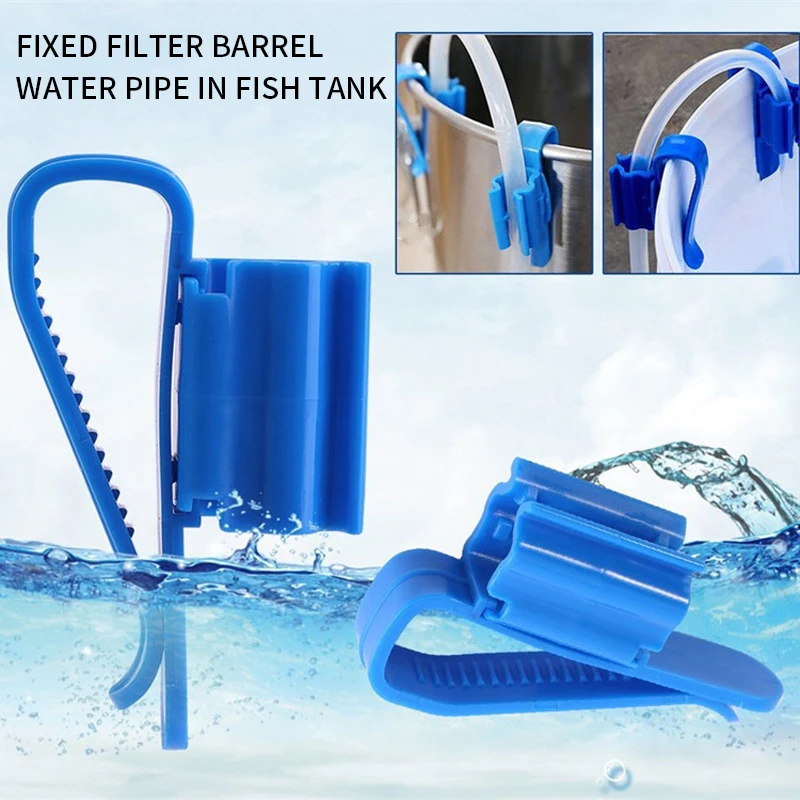 Soporte de manguera para tanque de peces pinza de tubo acuario