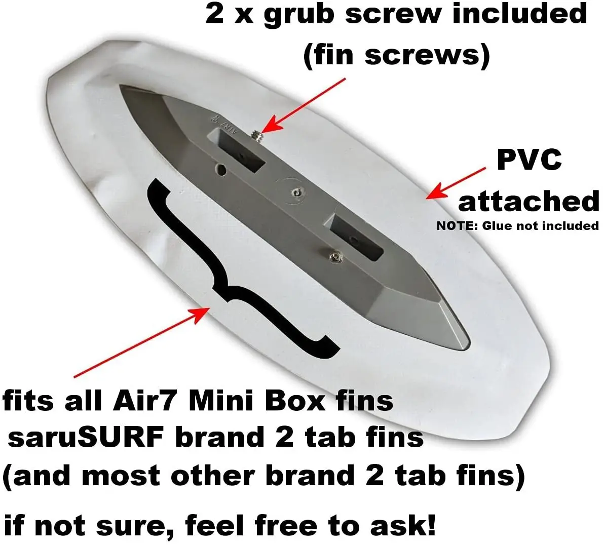 air7 Mini Box for Inflatable SUP Stand Up Paddleboards Surfboards