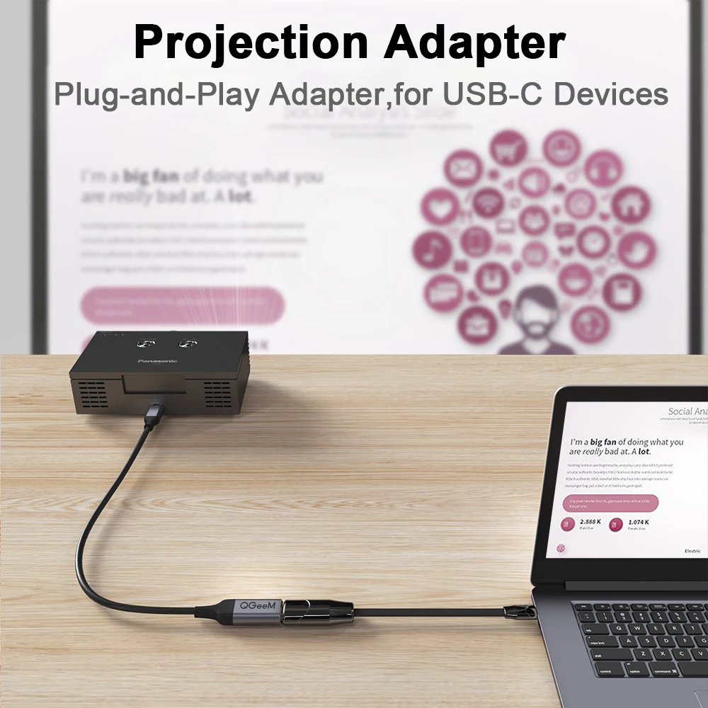 4K USB Type C to HDMI HDTV AV TV Cable Adapter For Samsung Galaxy S10 MacBook RF