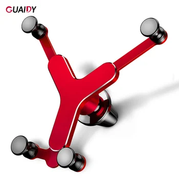 

Y Shape Car Phone Holder Universal Triangle Fixed Gravity Linkage Alloy Silicone Stable For Samsung Galaxy Note 10 iPhone 11Pro