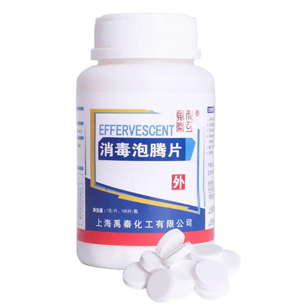 

Pool Cleaning Stabilized Chlorine Tablets Bactericide Algaecide Disinfectant Cleaning Accessories UV Protected For Swimming Pool