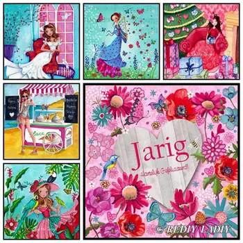 

DIY Diamond Painting Cross Ctitch Beauty Girl Full Square/Round Drill Diamond Embroidery Beads Mosic Pattern Crafts Home Decor