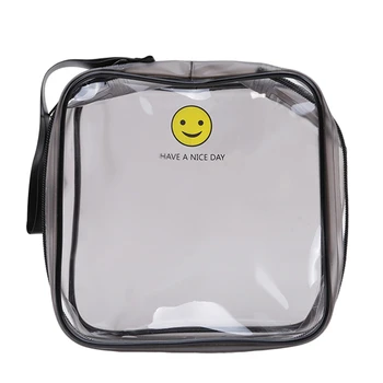 

1Pc Men Functional Hanging Zipper Makeup Case Necessaries Organizer Storage Pouch Toiletry Travel Cosmetic Bag Make Up Wash Bag