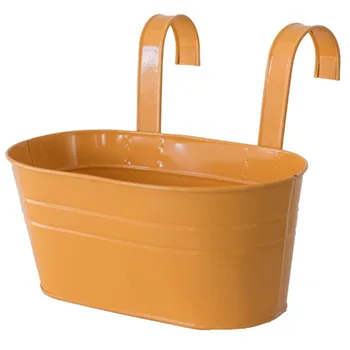 

Fresh and simple design, detachable hook flowerpot, stable load-bearing iron hanging flowerpot