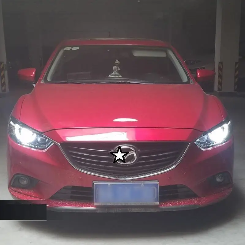 Аксессуары для дневных ходовых огней в сборе Cob Drl автомобилей Luces Led Para авто освещение фары 17 18 для Mazda Atenza