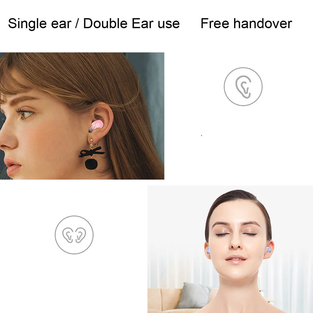 Лучшие продажи продуктов XG-23 Bluetooth наушники светодиодный цифровой TWS трогательный наушник стерео водонепроницаемый для Носимых устройств