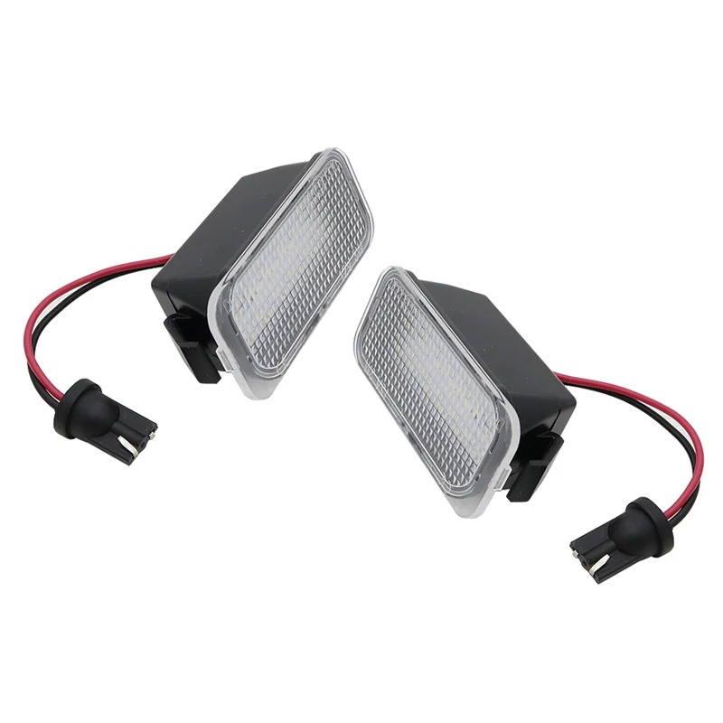 2шт белый светодиодный светильник номерного знака Canbus для Ford Fiesta JA8 Focus S-MAX C-MAX Mondeo Kuga Galaxy OEM Замена