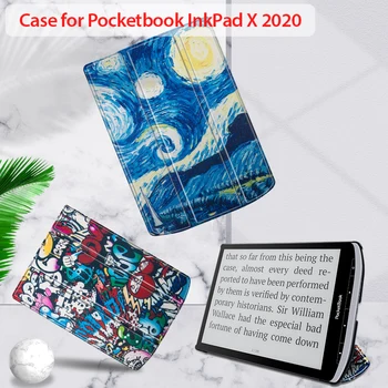 

Tablet Case for Pocketbook Inkpad X 2020 10.3 Inch Smart Protective Cover Skin for Pocketbook X 10.3" Magnetic Case