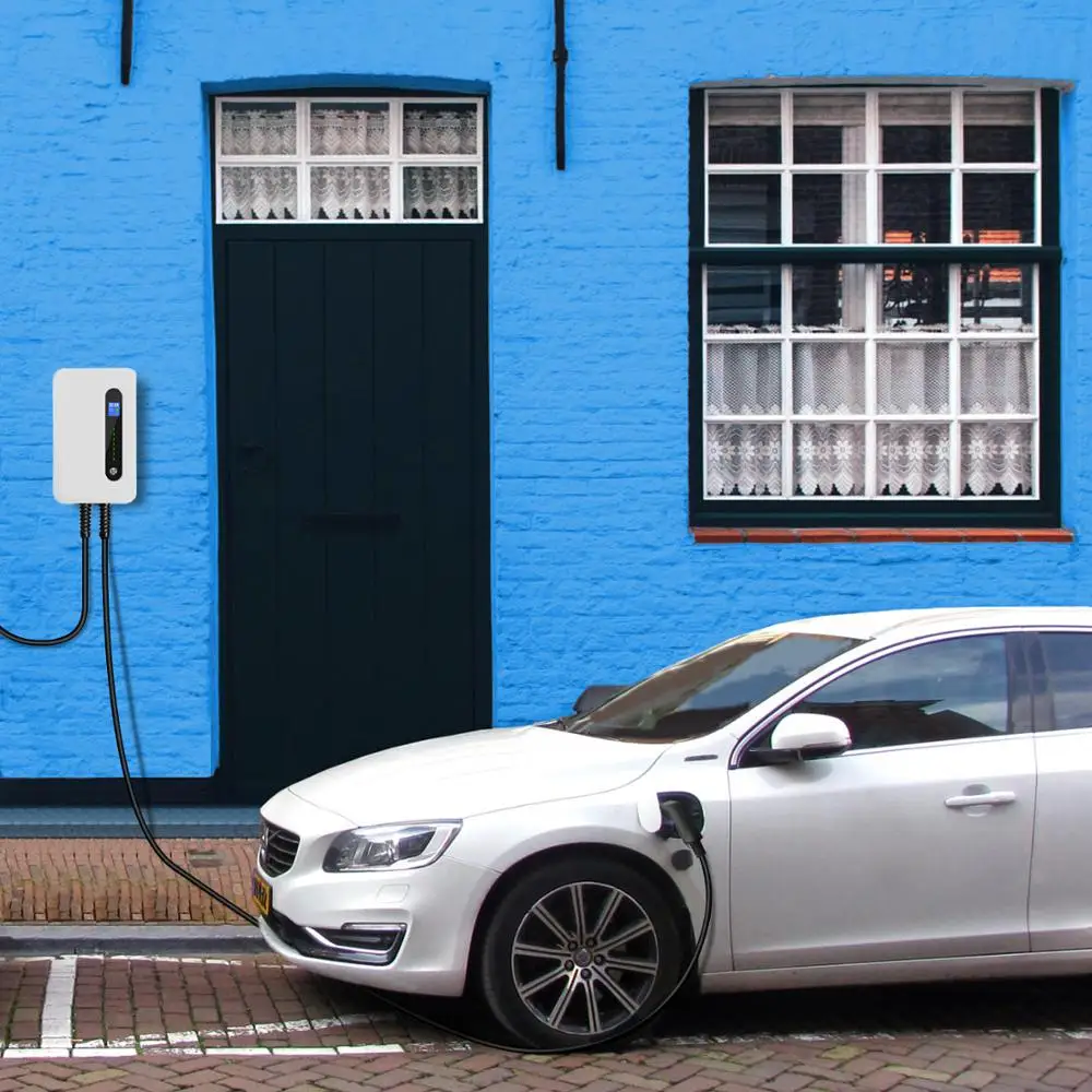 EV кабель для зарядной станции 32A автомобильное зарядное устройство