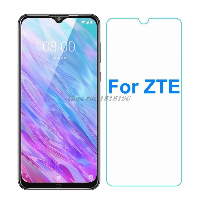 Защитное стекло закаленное для ZTE Blade 20 V2020 Smart Vita A3 A5 A7 S 2020 10 Prime|Защитные стёкла и