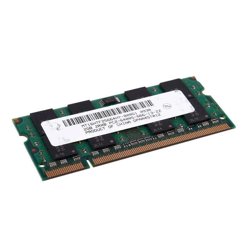 Память DDR2 для ноутбука 2 Гб 800 МГц 1 8 контактов в|Оперативная память| |
