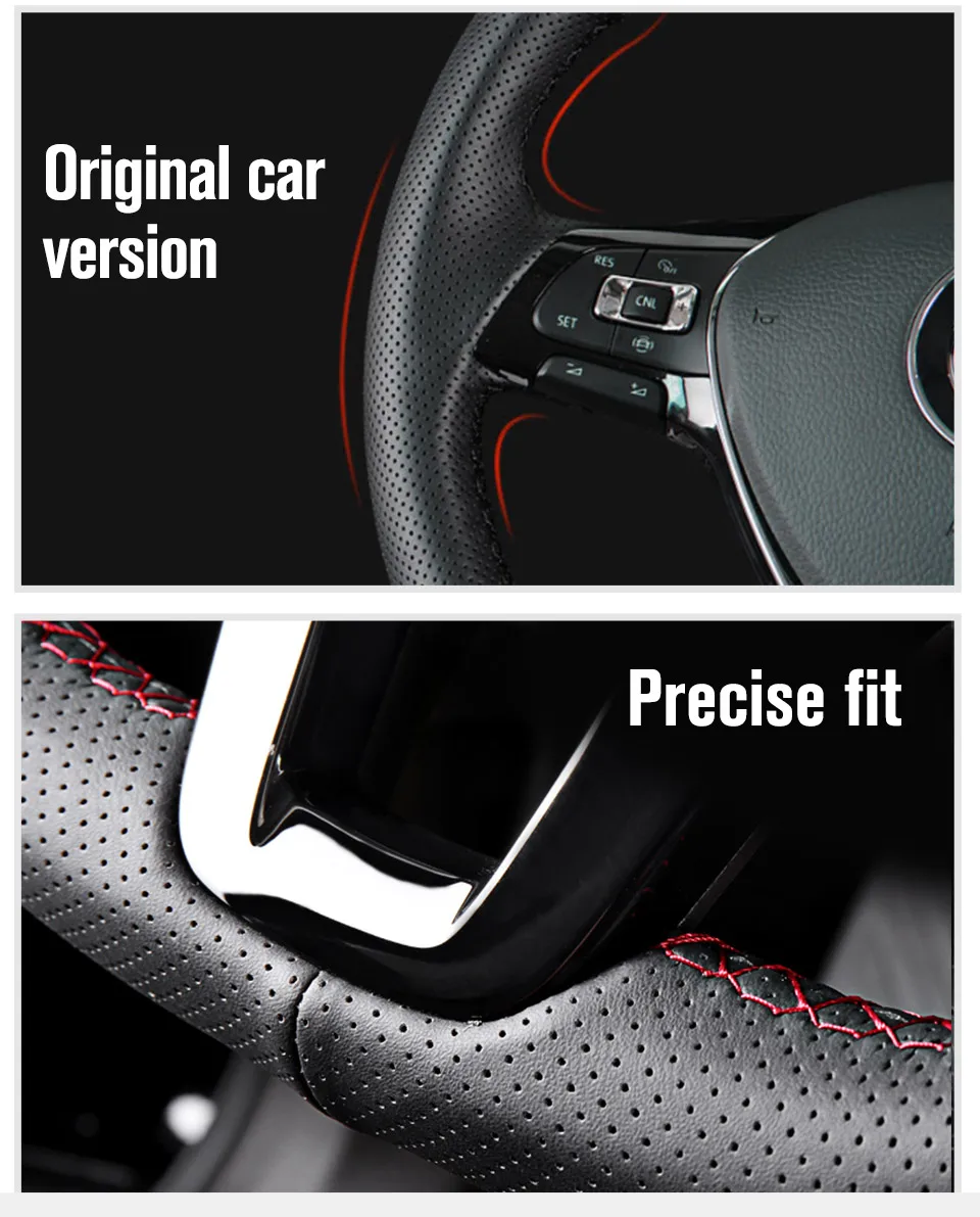 APPDEE черный искусственная кожа Чехол рулевого колеса автомобиля для Toyota Prius 2009- Aqua
