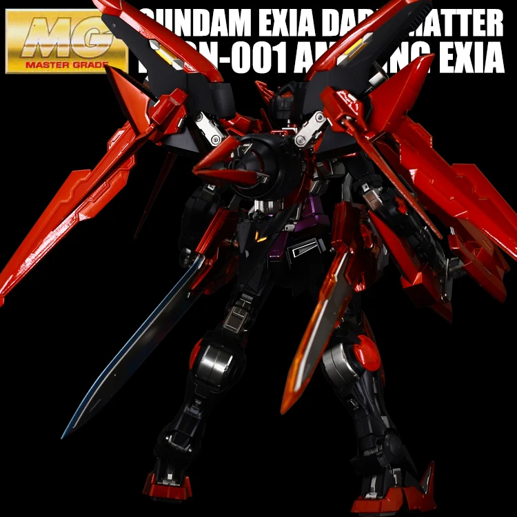 BANDAI MG 1/100 PPGN-001 Гандам удивительные Exia Темная материя металл цветной Темная материя модель подарок игрушки Фигурки