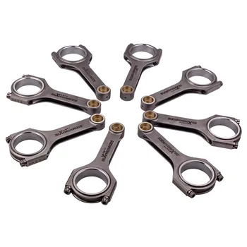 

8PCS Forged 4340 Connecting Rods For Toyota Lexus LS GS GX LX 1UR 4.6L / 3UR 5.7L 147.5mm Conrod Balanced Shot Peen Piston 800HP