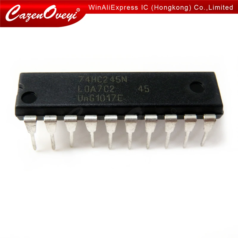 10 шт./лот SN74HC245N DIP20 SN74HC245 DIP 74HC245N DIP-20 74HC245 Новый и оригинальный IC в наличии |