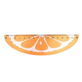 

15cm Cartoon Drawing Ruler Wooden Fruit Ruler Student Measurement Stationery Tool Supplies Promotional School Gift L3D9