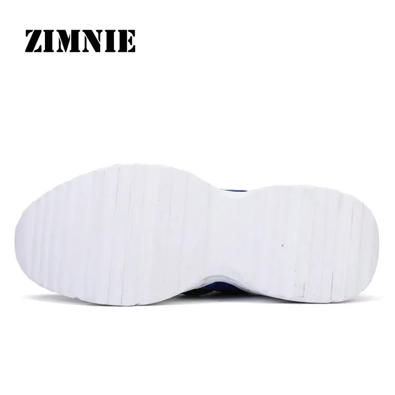 ZIMNIE дышащая мужская обувь для бега Новое поступление удобная спортивная обувь кроссовки для бега унисекс обувь на платформе размера плюс 35~ 48