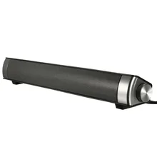 Портативный динамик 6 Вт проводной Саундбар динамик усилитель hi-fi-стереозвук бар с USB AUX микрофон для компьютера ПК