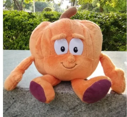pumpin Плюшевые Новые фрукты овощи мини черника мини Баклажан мини каррорт плюшевые игрушки милые хорошее качество фестиваль подарок - Color: pumpin