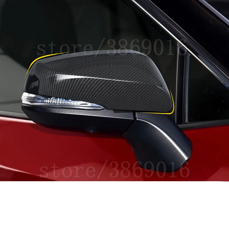 ABS Chrome Rear Side View Rearview Mirror Trim Cover For Toyota RAV4 AX50