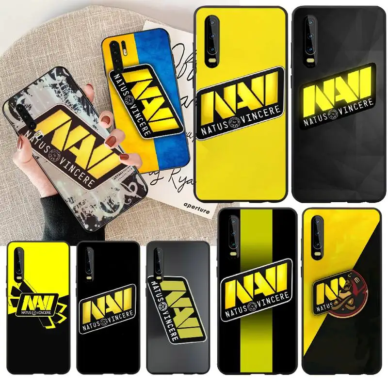 

PENGHUWAN Natus Vincere navi Cover Black Soft Shell Phone Case For Huawei Y5 Y6 Y7 Y9 Prime 2019 Enjoy 7 8 9 10 Plus