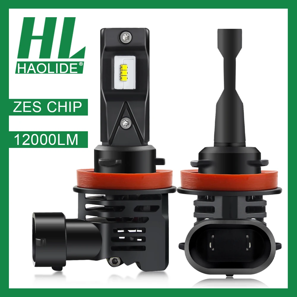 /HL H7 LED H4 светодиодный H11 автомобисветильник фары головного света лампы H1 6500K