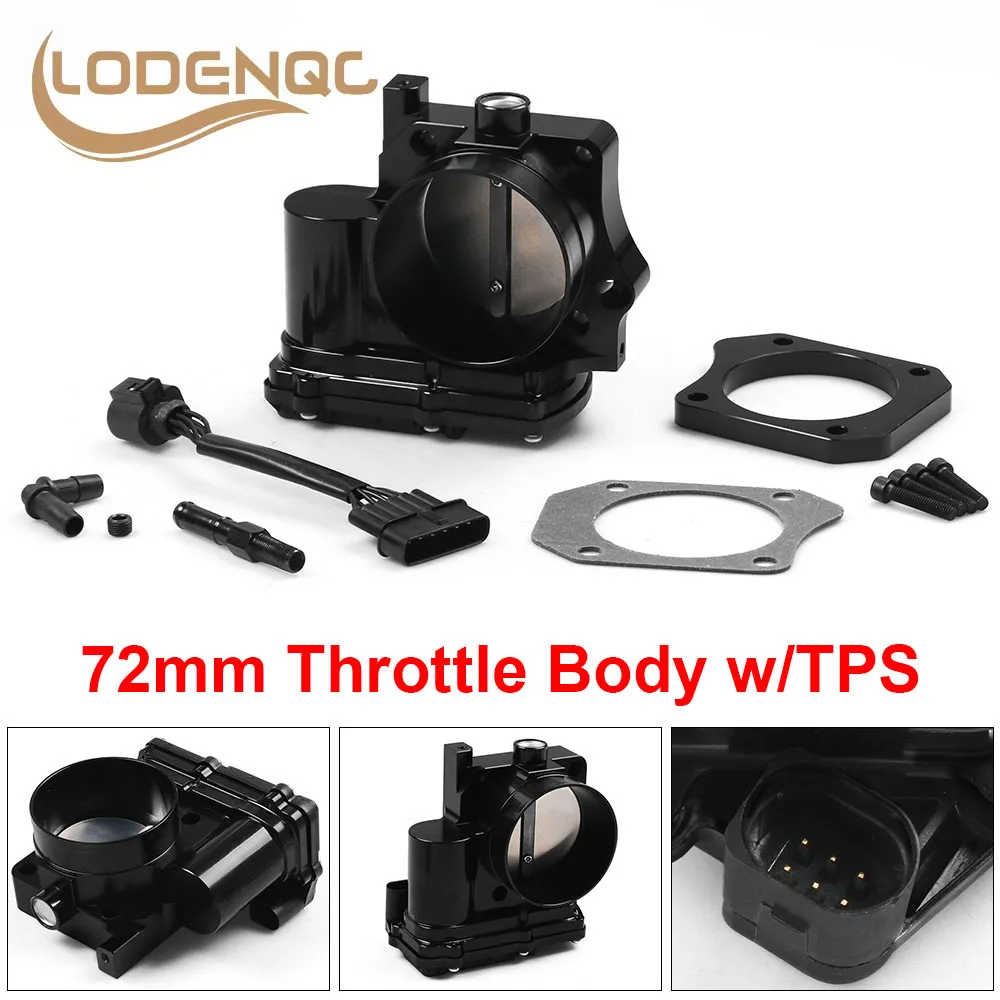 

Корпус дроссельной заслонки Lodenqc 72 мм DBW, привод провода для Honda Civic Si S2000 CR для Acura ILX TSX BX102157