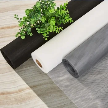 Filet Invisible de Transmission de lumière élevée, moustiquaire d'été, gaze de fenêtre anti-insectes, maille en Fiber de verre personnalisée 1