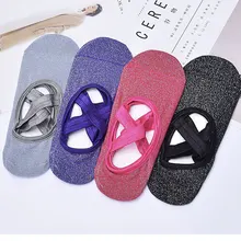 Хлопковые носки для йоги, женские нескользящие носки для танцев, балета, защита каблука, женские спортивные носки для танцев, Calcetines Medias, носки для пилатеса