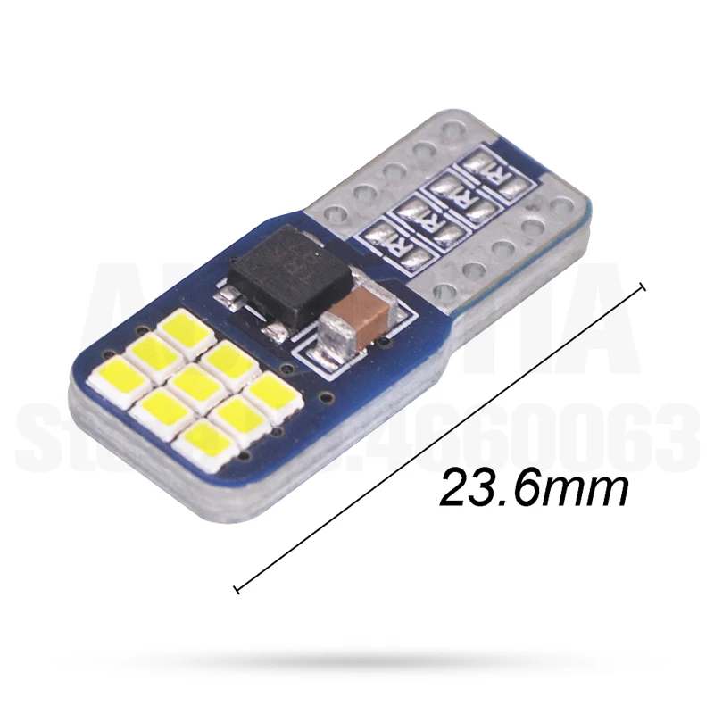 100x CANBUS 350lm супер яркий smd T10 Автомобильный светодиодный светильник W5W 18 21 светодиодный s авто внутренний боковой светильник s лампа номерного знака