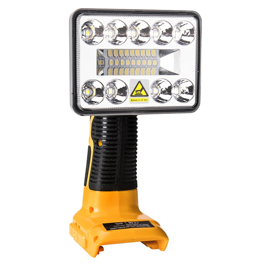 Interna e Externa para Dewalt Bateria de Íon de Lítio Luz de Led para Ferramentas Luz de Trabalho Dewalt 9w 18v Dcb201 Dcb200 - Image 6
