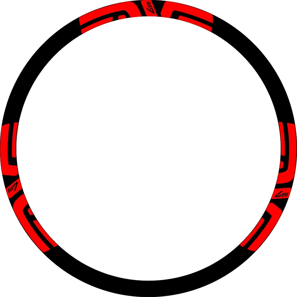 2" /27,5"/2" для M7 MTB Набор для обода колеса наклейки для горного ...