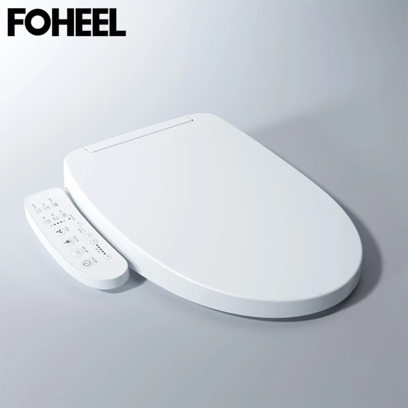 FOHEEL умное сиденье для унитаза умный электрический чехол биде светодиодный