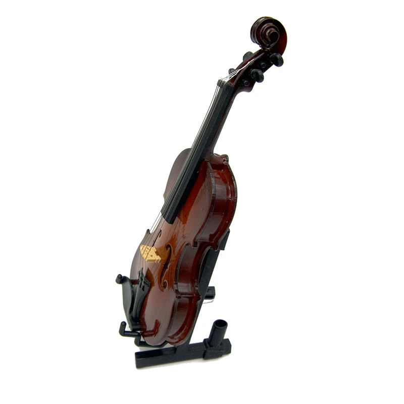 Miniatur Violine Geige Mini Musikinstrument als Dekoration