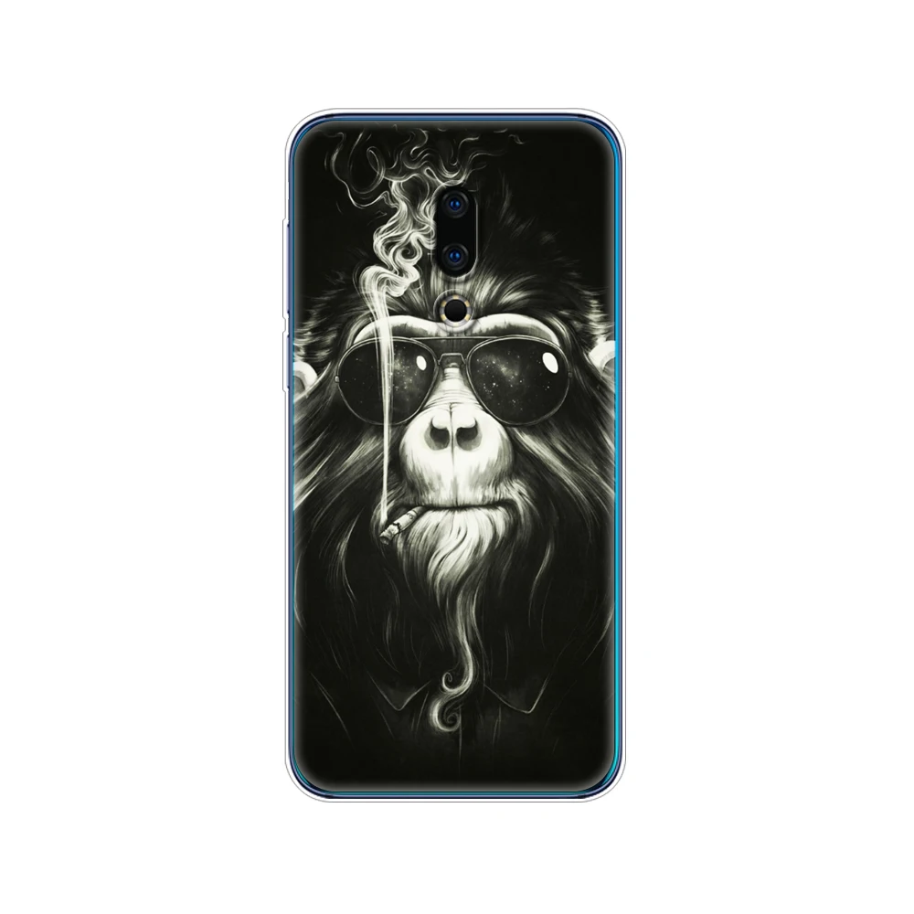 For Meizu 16th Case 6.0'' Silicone Case For Meizu 16th Plus Case Cover 6.5'' Soft TPU back cover bumper coque etui cartoon cases for meizu Cases For Meizu