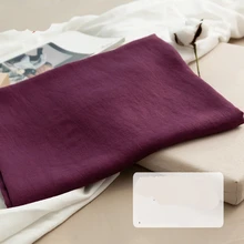 30% лен 70% вискоза ткань вино для шитья платье и брюки летняя дизайнерская ткань 1 ярд/шт W300536