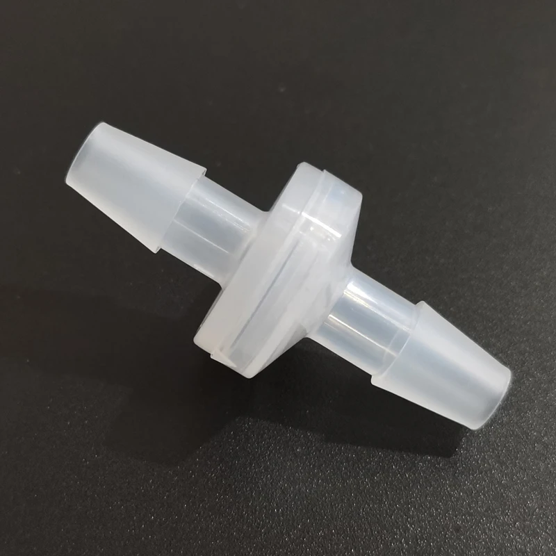 1/4” 6.4mm PP plastic check valve/non-return valve/ One way valve for Gas Air Liquid Water Fluids Valve | Обустройство дома