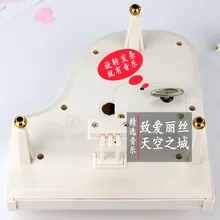 Музыкальная шкатулка для балета, фортепиано, девушек, креативная вращающаяся танцевальная музыкальная шкатулка для девушки, материковый Китай, подарок, другие игры