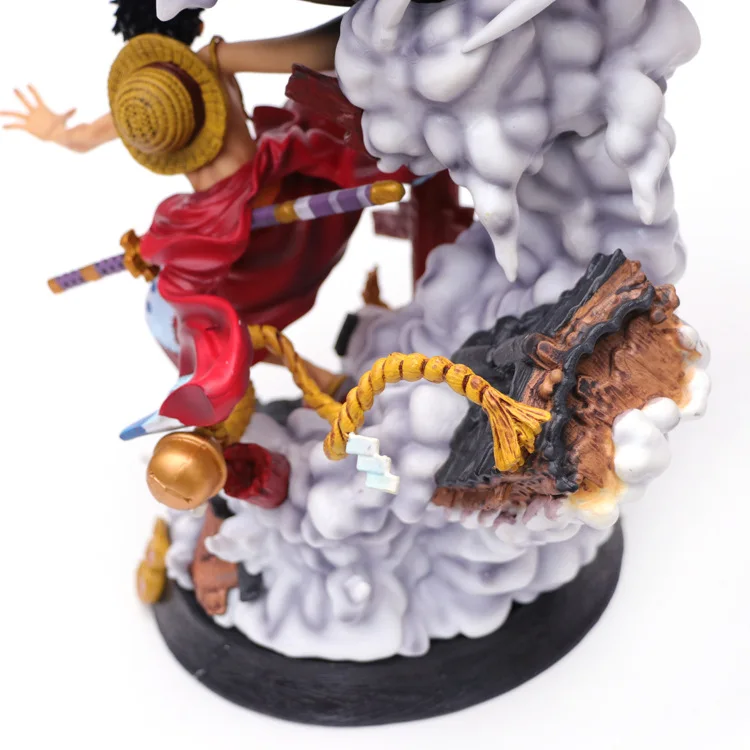 Аниме one piece Land Of Wano кантри Обезьяна D Luffy gear 3 ПВХ фигурка Коллекция Модель игрушки