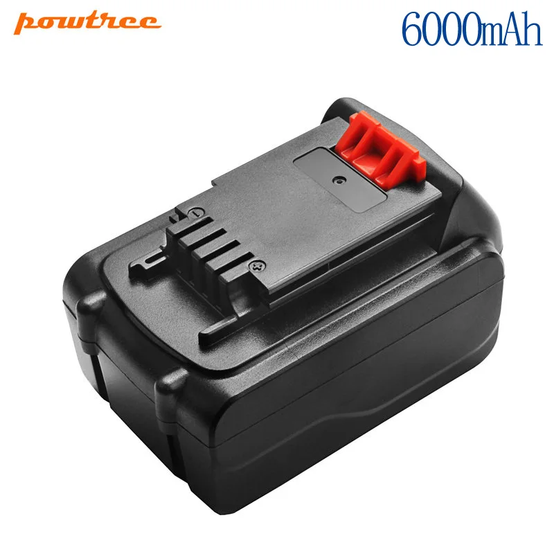 Литий ионный аккумулятор Powtree 2 0/6 0 мА/ч LB20 для Black & Decker LBX20 LST220 LSW20 SSL20SB 186k