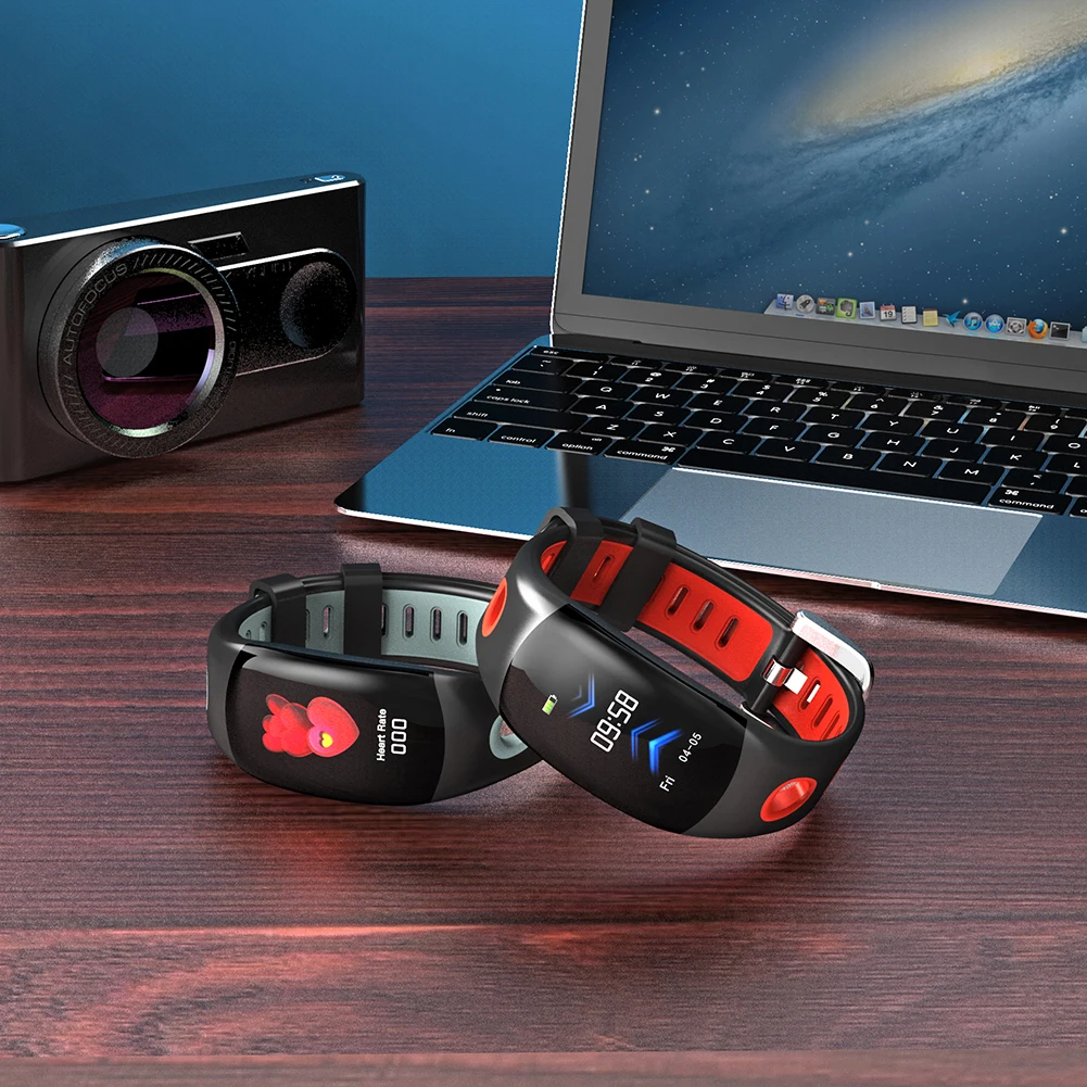 DM11 Color Screen Smart Bracelet Blood Pressure Heart Rate Monitor Wristband Waterproof Sports Fitness Colors Watch Band