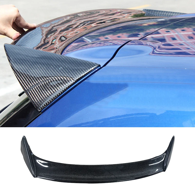 Carbon Fiber Rear Roof Spoiler Lip Trunk Wings for Volkswagen VW Scirocco Standard Coupe 2009 - 2013 FRP Unpainted Non R | Автомобили и